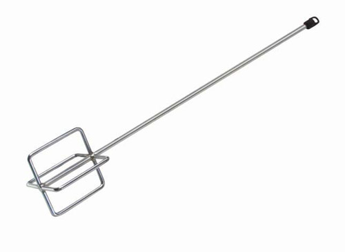 Kraft Tool DC716 Mixing Paddle, Eggbeater, 30in, PlatedSteel